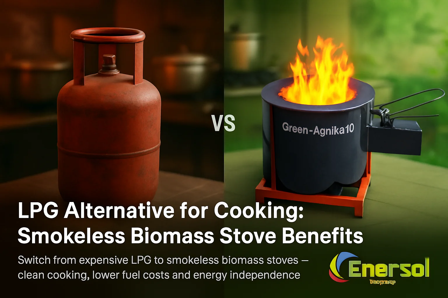 LPG Alternative for Cooking: Smokeless Biomass Stove Benefits & Comparison